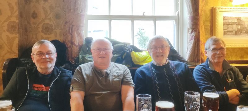 Nigel Scott, Graham Whiteside, Dave Holt and Sid Weeks